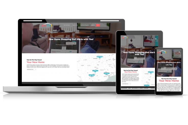 Hot On Homes Website Project